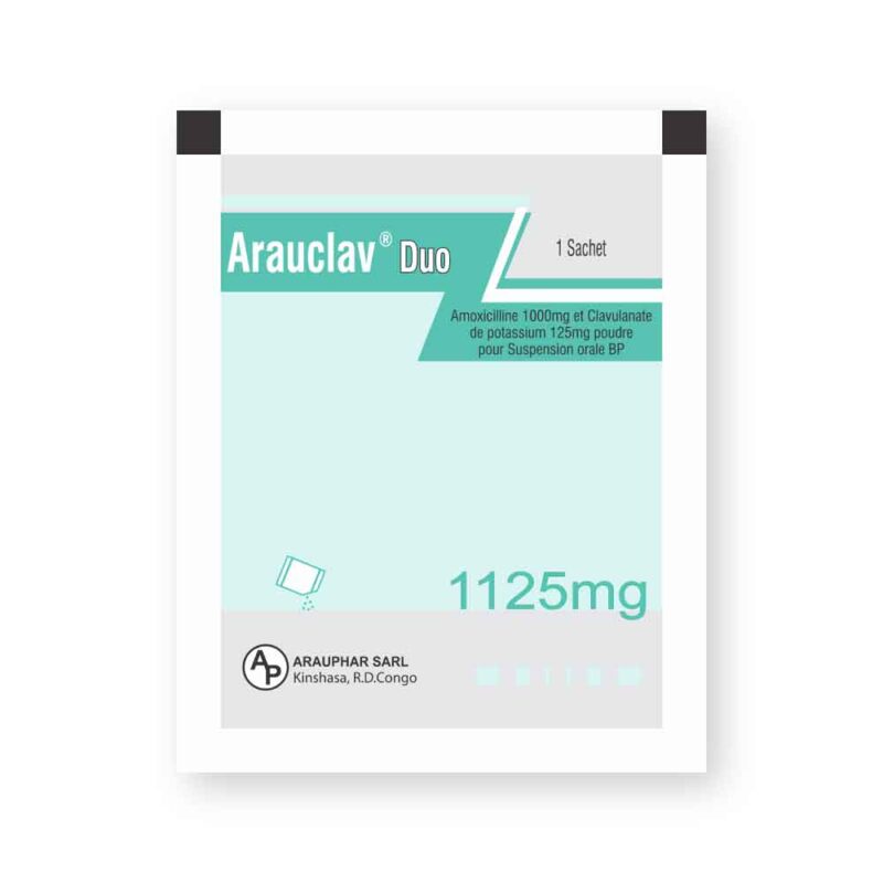 Arauclav duo 1125mg sachet